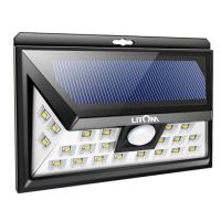 美國Litom 24, 49 LED 戶外感應太陽能燈