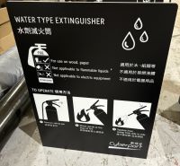 3-in-1厚身亞加力膠滅火樽架
